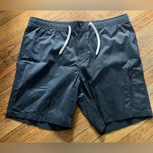 Mens Vuori Performance Shorts Charcoal size 2XL